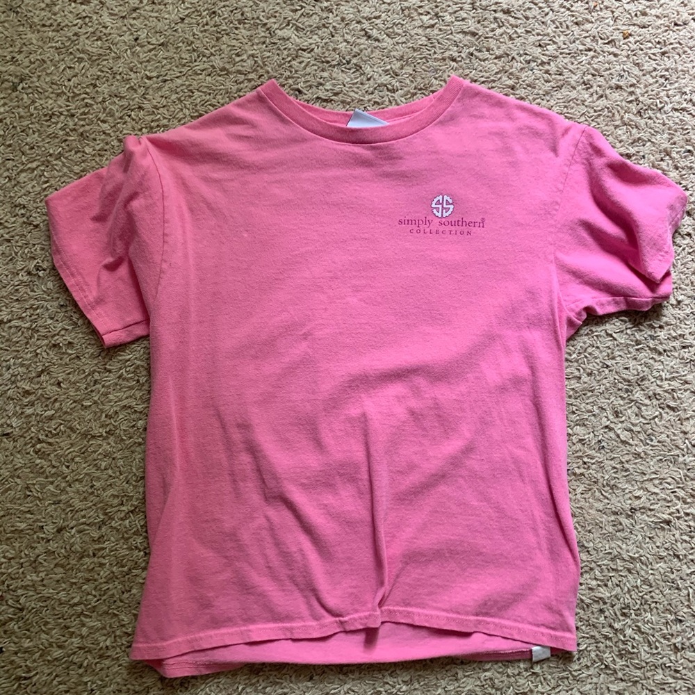 Simply Southern peach stand T-shirt